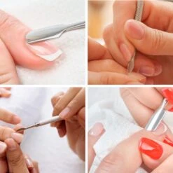 3 Delige Nagelriem Knipper Set - Cuticle Pusher Duwer Verwijderaar Trimmer Mesje - Bokkenpootje Nagels -Verzorgingsproducten 1200x1200 52