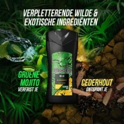 Axe Green Mojito & Cedarwood Douchegel - 6 X 250 Ml - Voordeelverpakking 16 Axe Green Mojito & Cedarwood Douchegel - 6 X 250 Ml - Voordeelverpakking -Verzorgingsproducten 1200x1200 559