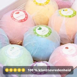 Bruisballen - Bruisballen Voor Bad - Kind - 12 Stuks - XXL Formaat - 12 Verschillende Geuren - 100 Gram -Verzorgingsproducten 1200x1200 576