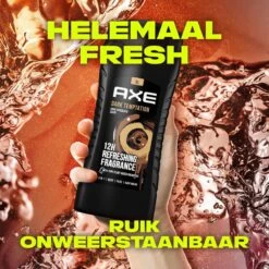 Axe Dark Temptation Douchegel - 6 X 400 Ml - Voordeelverpakking -Verzorgingsproducten 1200x1200 700