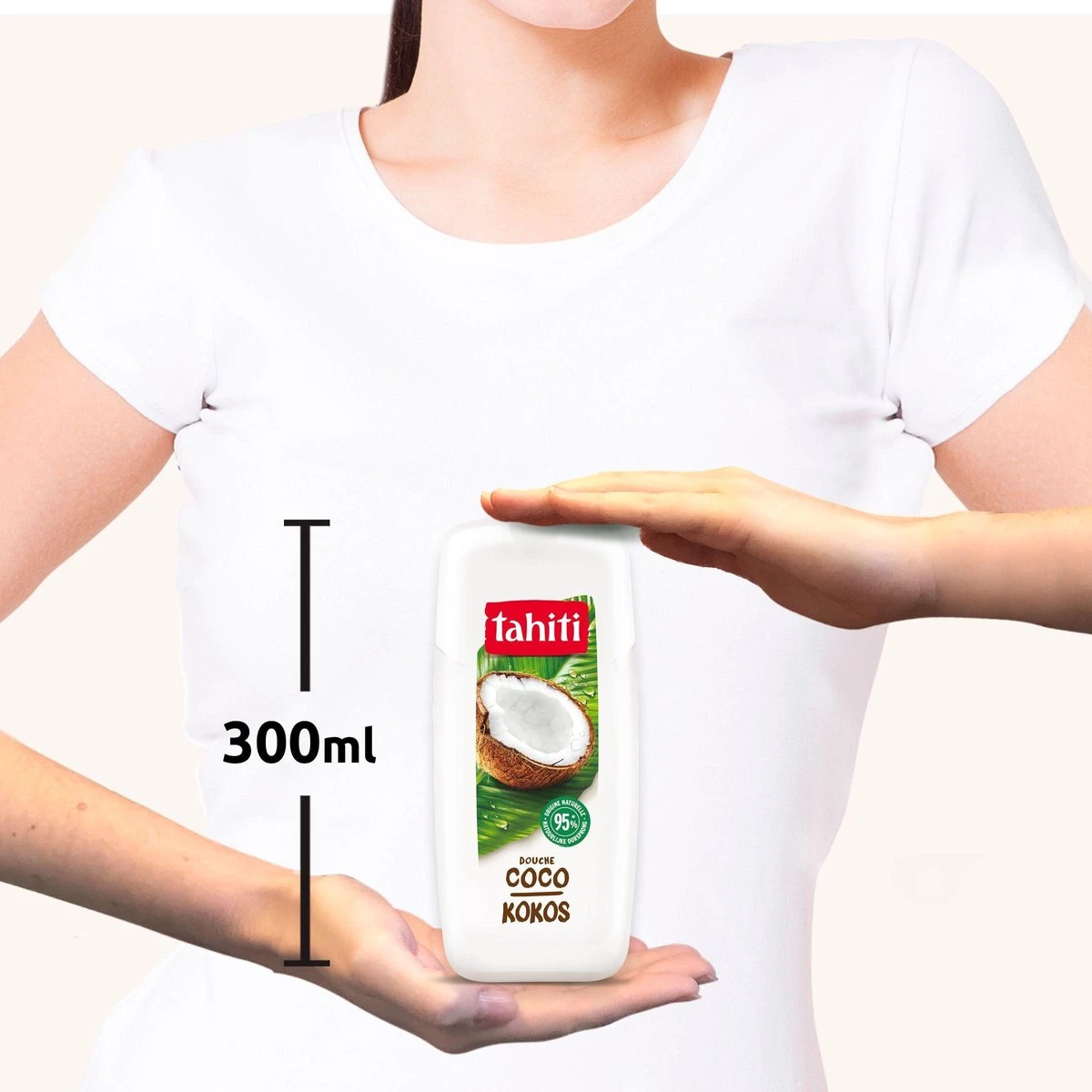 Tahiti Douchegel Kokos 4 X 300ml - Douchegel Voordeelverpakking 7 Tahiti Douchegel Kokos 4 X 300ml - Douchegel Voordeelverpakking - Afbeelding 5