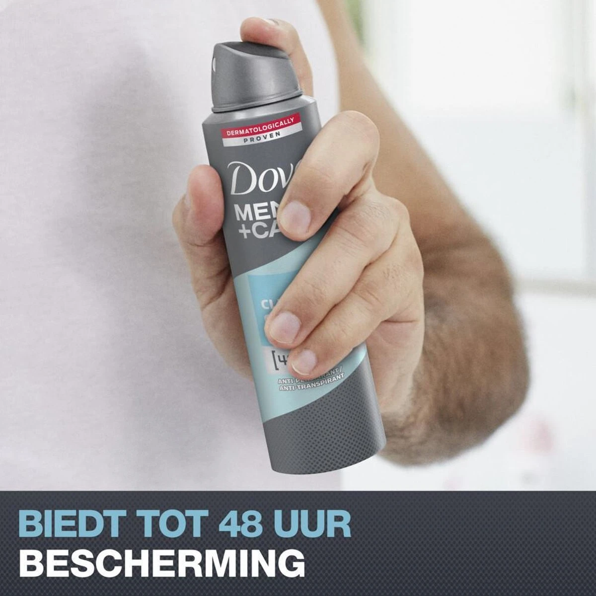 Dove Men+Care Clean Comfort Anti Transpirant Deodorant Spray - 6 X 150 Ml - Voordeelverpakking 8 Dove Men+Care Clean Comfort Anti Transpirant Deodorant Spray - 6 X 150 Ml - Voordeelverpakking - Afbeelding 6