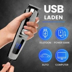 Professionele Trimmer 11 In 1 - Baardtrimmer Mannen - Waterdicht - Haartrimmer - Trimmer Mannen - Complete Set -Verzorgingsproducten 1200x1200 860