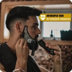 BAØRD Baardtrimmer Voor Mannen – Waterdicht – Draadloze Tondeuse - Trimmer Voor Baard & Lichaam – Scheerapparaat – Bodygroomer - Haartrimmer – Baardverzorging – Barber – Oplaadbaar - Zwart -Verzorgingsproducten 1200x1200 906