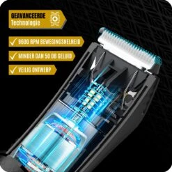 BAØRD Baardtrimmer Voor Mannen – Waterdicht – Draadloze Tondeuse - Trimmer Voor Baard & Lichaam – Scheerapparaat – Bodygroomer - Haartrimmer – Baardverzorging – Barber – Oplaadbaar - Zwart -Verzorgingsproducten 1200x1200 907