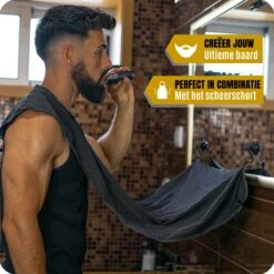BAØRD Baardtrimmer Voor Mannen – Waterdicht – Draadloze Tondeuse - Trimmer Voor Baard & Lichaam – Scheerapparaat – Bodygroomer - Haartrimmer – Baardverzorging – Barber – Oplaadbaar - Zwart -Verzorgingsproducten 1200x1200 909