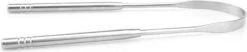 OrganiBrush 100% RVS Tongschraper / Tongreiniger - Antibacterieel - 1 Stuk -Verzorgingsproducten 1200x254