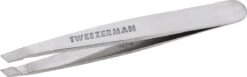 Tweezerman - Mini Slant Tweezer - Klassiek RVS - Pincet -Verzorgingsproducten 1200x372
