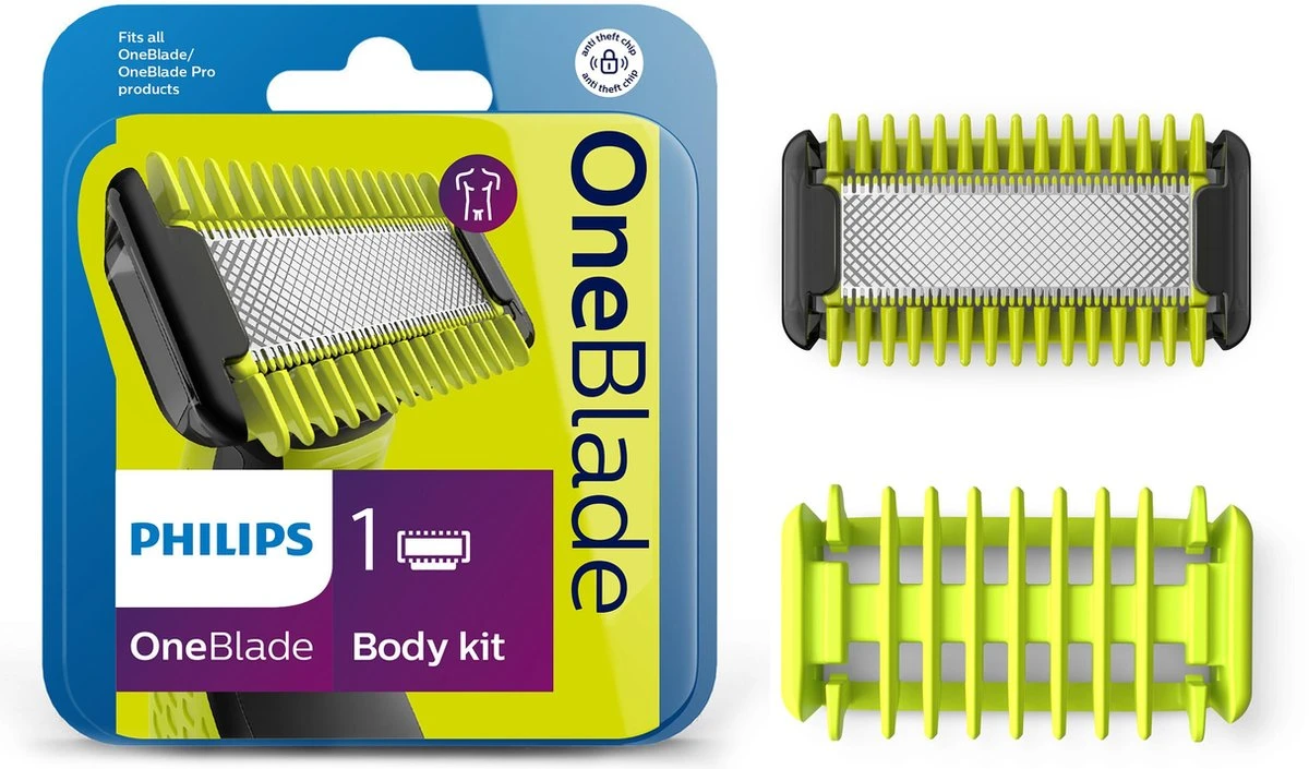 Philips OneBlade QP610/50 - Vervangmesje Voor Gezicht En Lichaam 3 Philips OneBlade QP610/50 - Vervangmesje Voor Gezicht En Lichaam