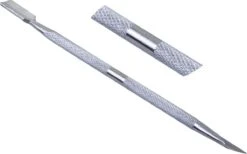 Bokkenpootje Nagels - Nagelriem Duwer - Cuticle Pusher - Nagelriem Knipper - Nagelriem Verwijderaar - Nagelriem Mesje - Cuticle Remover - Pedicure - Hoogwaardige Kwaliteit - 1 Stuk - Bokkepootje Nagels 9 Bokkenpootje Nagels - Nagelriem Duwer - Cuticle Pusher - Nagelriem Knipper - Nagelriem Verwijderaar - Nagelriem Mesje - Cuticle Remover - Pedicure - Hoogwaardige Kwaliteit - 1 Stuk - Bokkepootje Nagels -Verzorgingsproducten 1200x750 1