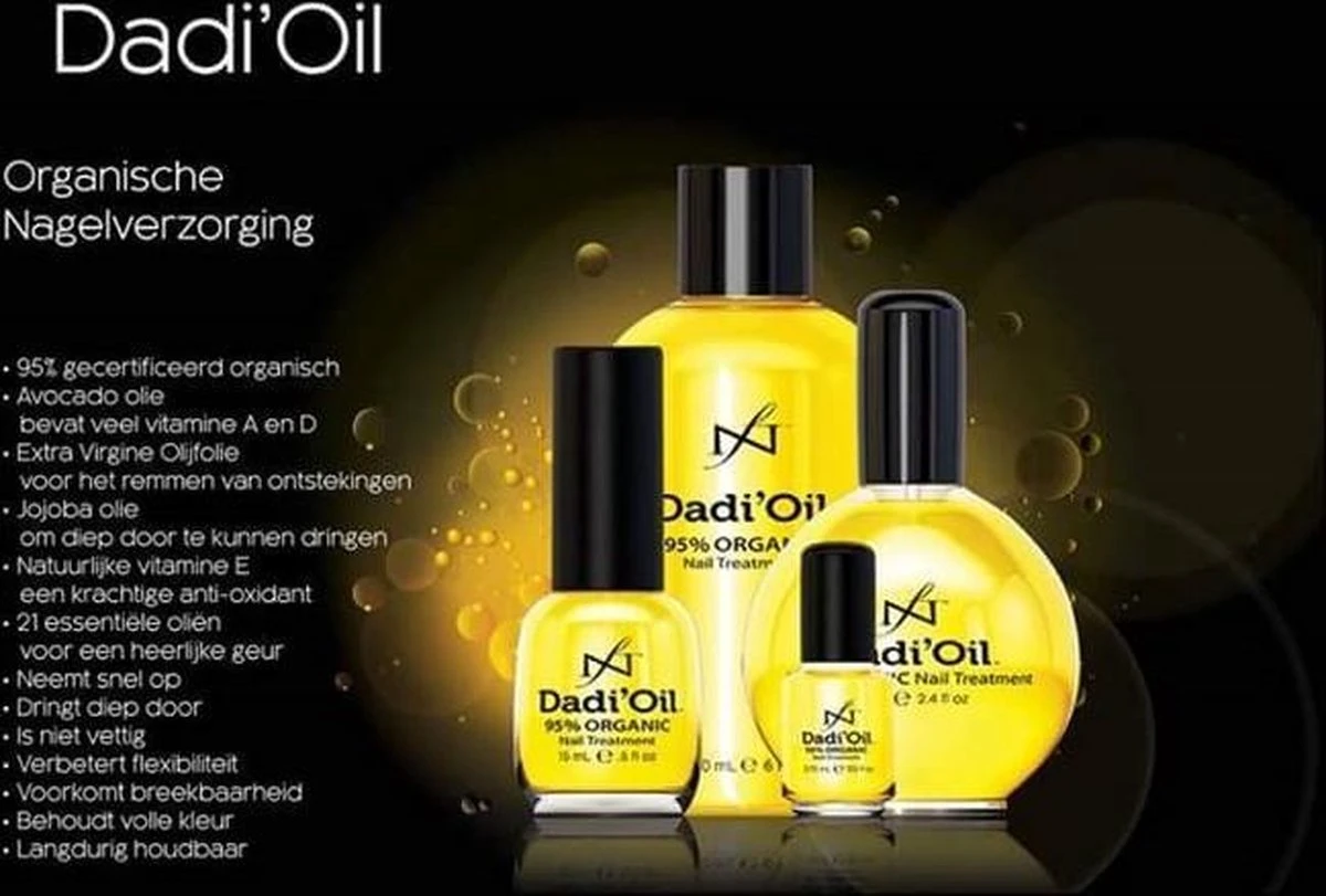 Famous Names - Dadi'oil Nagelriemolie - 14,3 Ml 4 Famous Names - Dadi'oil Nagelriemolie - 14,3 Ml - Afbeelding 2