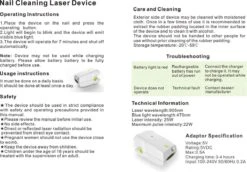 Anti Schimmelnagel Kalknagel Laserapparaat Om Zelf Te Behandelen, Veilig, Effectief, Snel En Pijnloos, Koude Laser Behandeling Voor Thuisgebruik, Voor Tenen En Vingers. Oplaadbaar. -Verzorgingsproducten 1200x835