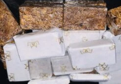 Organic African Black Soap - Biologisch Afrikaanse Zwarte Zeep 100g