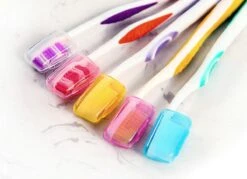 Tandenborsteldoosjes | Tandenborstel Beschermer | Tandenborstel Beschermers Voor Op Reis | 5 Stuks In Verschillende Kleuren -Verzorgingsproducten 1200x871