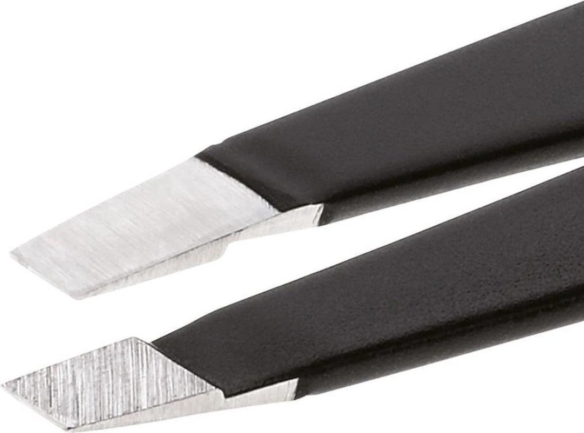 Merkloos Epileer Pincet - Wenkbrauwen - Splinters - RVS - Zwart 5 Merkloos Epileer Pincet - Wenkbrauwen - Splinters - RVS - Zwart - Afbeelding 3