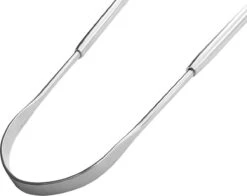 Merkloos Hygiënische Tongreiniger - Zilverkleurig - Metaal -Verzorgingsproducten 1200x953 1