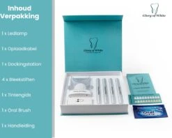 Tandenbleker Premium - Glory Of White - Professionele Tandenbleekset - Wittere Tanden - Tanden Bleken - Teeth Whitening - Zonder Peroxide 14 Tandenbleker Premium - Glory Of White - Professionele Tandenbleekset - Wittere Tanden - Tanden Bleken - Teeth Whitening - Zonder Peroxide -Verzorgingsproducten 1200x964 1