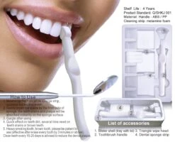 Moist-R Teeth Whitening Stick (2X) En 5 Refills - Thuis Tanden Bleken - Witte Tanden -Verzorgingsproducten 1200x973