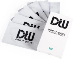 DIPPITWHITE | MINT SMAAK |14 Behandelingen | Tandenbleek/Teeth Whitening Strips | Peroxidevrij (0%) | 100% Natuurlijk | Wittere Tanden | Tandenblekers -Verzorgingsproducten 1200x977