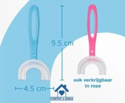 Tandenborstel Voor Kinderen - Eenvoudig, Hygiënisch En De Oplossing Voor Tandenpoetsen Bij Kinderen - BPA Vrij - BLAUW - 2 Tot 6 Jaar -Verzorgingsproducten 1200x988 3