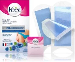 Veet - Easy-Gel Wax - Ontharingsstrips - Bikinilijn - Gevoelige Huid - 2 X 16 Stuks -Verzorgingsproducten 1200x992 3