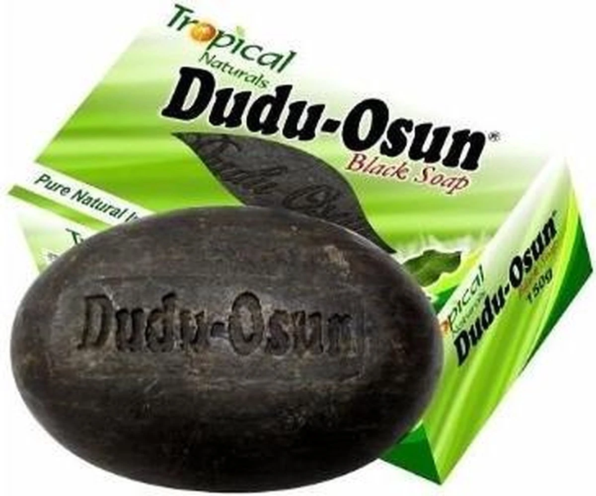 Dudu Osun Black Afrika Soap - Zwarte Afrikaanse Zeep - 10 Stuks Black Soap 4 Dudu Osun Black Afrika Soap - Zwarte Afrikaanse Zeep - 10 Stuks Black Soap - Afbeelding 2