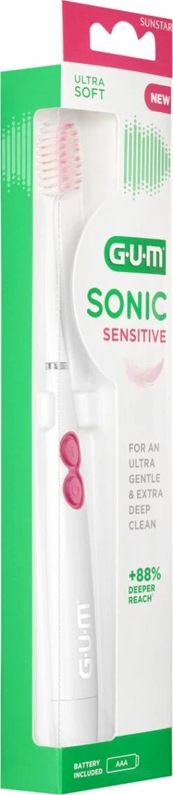 GUM® GUM Elektrische Tandenborstel Sonic Sensitive 10 GUM® GUM Elektrische Tandenborstel Sonic Sensitive -Verzorgingsproducten 261x1200