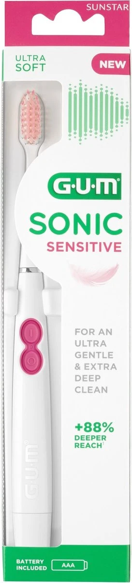 GUM® GUM Elektrische Tandenborstel Sonic Sensitive 6 GUM® GUM Elektrische Tandenborstel Sonic Sensitive - Afbeelding 4