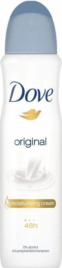 Dove Original Anti-transpirant Spray Vrouw - 6 X 150 Ml - Voordeelverpakking 26 Dove Original Anti-transpirant Spray Vrouw - 6 X 150 Ml - Voordeelverpakking -Verzorgingsproducten 278x1200
