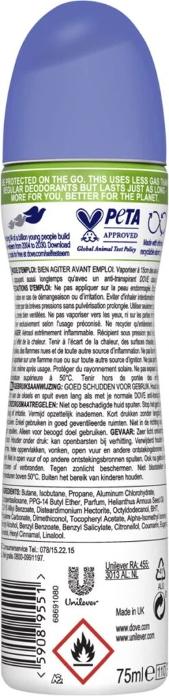 Dove Original Compressed Deodorant - 75 Ml (6 Stuks) -Verzorgingsproducten 292x1200 5