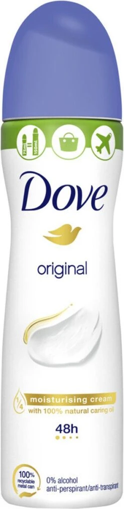 Dove Original Compressed Deodorant - 75 Ml (6 Stuks) -Verzorgingsproducten 293x1200 1