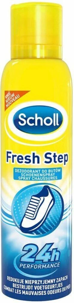 Scholl Fresh Step Voetspray - Voet Deodorant - 150 Ml -Verzorgingsproducten 295x1200 1