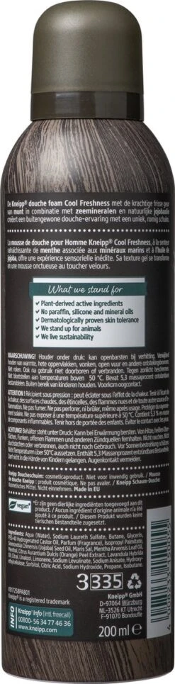 Kneipp Men - Cool Freshness - Douche Foam -Verzorgingsproducten 307x1200 6