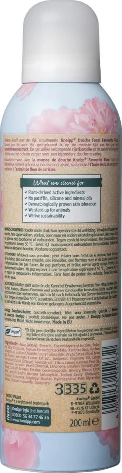 Kneipp Favourite Time - Douche Foam -Verzorgingsproducten 309x1200 5
