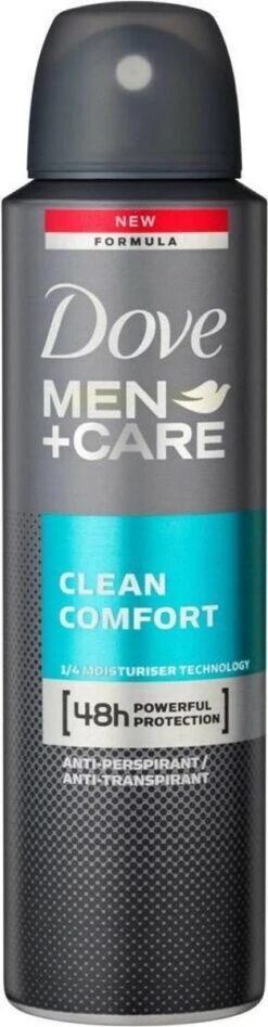 Dove Men+Care Clean Comfort Anti Transpirant Deodorant Spray - 6 X 150 Ml - Voordeelverpakking 18 Dove Men+Care Clean Comfort Anti Transpirant Deodorant Spray - 6 X 150 Ml - Voordeelverpakking -Verzorgingsproducten 313x1200 1