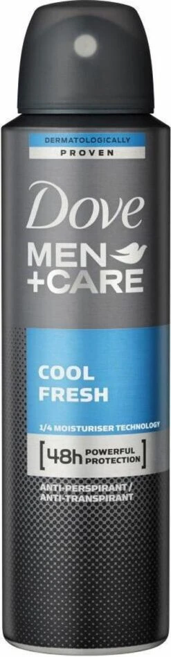 Dove Men+Care Cool Fresh Deodorant Spray - 6 X 150ml - Voordeelverpakking -Verzorgingsproducten 313x1200