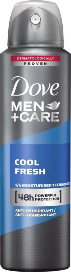 Dove Men+Care Cool Fresh Deodorant Spray - 6 X 150ml - Voordeelverpakking -Verzorgingsproducten 314x1200 2