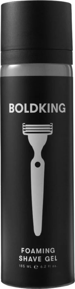 Boldking Foaming Shaving Gel - Scheergel / Scheerschuim Voor Mannen - 185 Ml - 1 Stuk -Verzorgingsproducten 314x1200 5