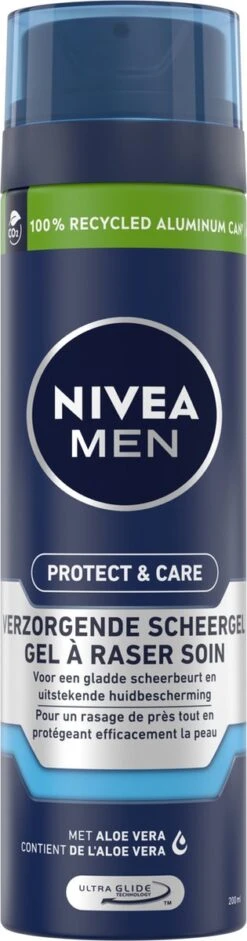 NIVEA MEN Protect & Care Scheergel - Hydraterend - 200 Ml