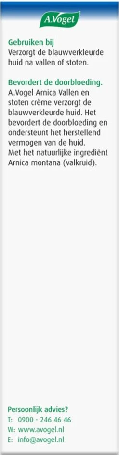 A.Vogel Arnica Vallen En Stoten Crème - Verzorgt De Blauwverkleurde Huid - 30 G 16 A.Vogel Arnica Vallen En Stoten Crème - Verzorgt De Blauwverkleurde Huid - 30 G -Verzorgingsproducten 316x1200