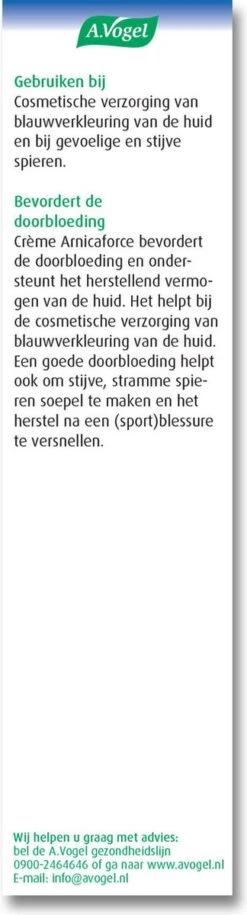 A.Vogel Arnica Vallen En Stoten Crème - Verzorgt De Blauwverkleurde Huid - 30 G 18 A.Vogel Arnica Vallen En Stoten Crème - Verzorgt De Blauwverkleurde Huid - 30 G -Verzorgingsproducten 324x1200