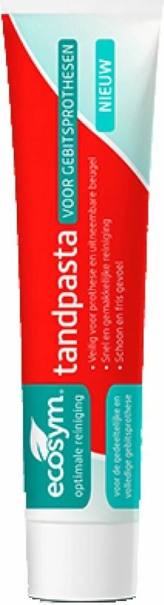 Ecosym Tandpasta - Kunstgebitreiniging - 75 Ml 3 Ecosym Tandpasta - Kunstgebitreiniging - 75 Ml