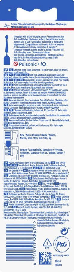 Oral B Oral-B Kids Opzetborstels Met Marvel Spider-Man-figuren, 4 Stuks 11 Oral B Oral-B Kids Opzetborstels Met Marvel Spider-Man-figuren, 4 Stuks -Verzorgingsproducten 327x1200 7