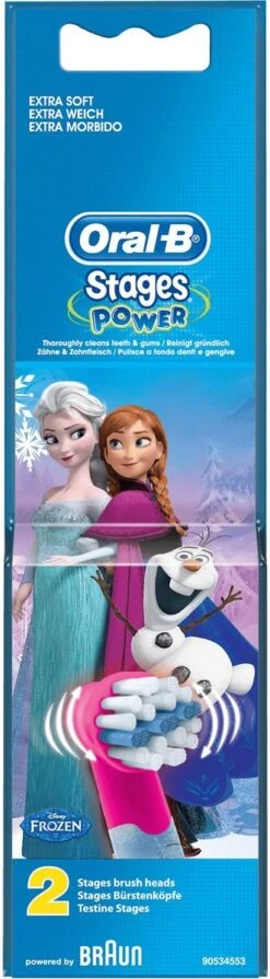 Oral B Oral-B Stages Power - Disney Frozen - Opzetborstels - 2 Stuks -Verzorgingsproducten 331x1200 2