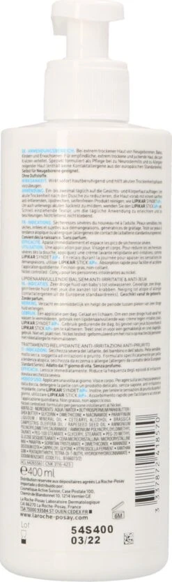 La Roche-Posay Lipikar Balsem AP+m Bodymelk - Droge Huid - 400 Ml -Verzorgingsproducten 355x1200 1