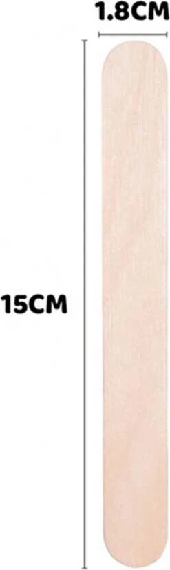 Lifestance Wax Spatels - Houten Spatel - Harsspatel - Wax Beans - Ontharen - Waxen - Harsen - Wax - Bruin - Moederdag Cadeautje - 10 Stuks -Verzorgingsproducten 359x1200 2