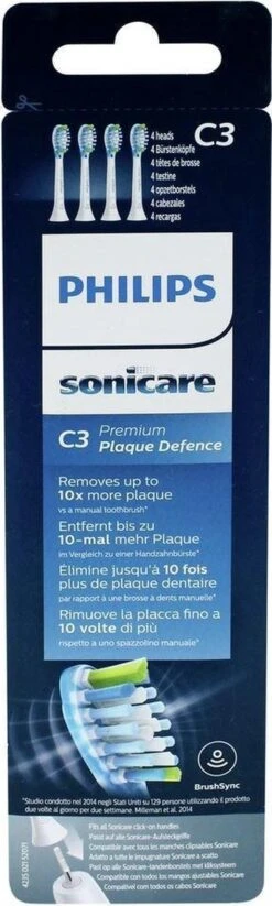 Philips Sonicare C3 Premium Plaque Defense HX9044/17 - Opzetborstel - 4 Stuks -Verzorgingsproducten 360x1200 2