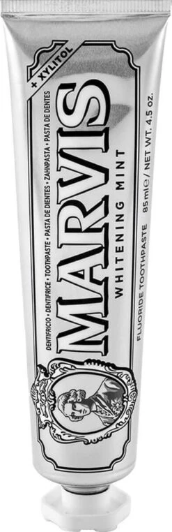 Marvis Tandpasta Whitening Mint 85 Ml -Verzorgingsproducten 389x1200 2