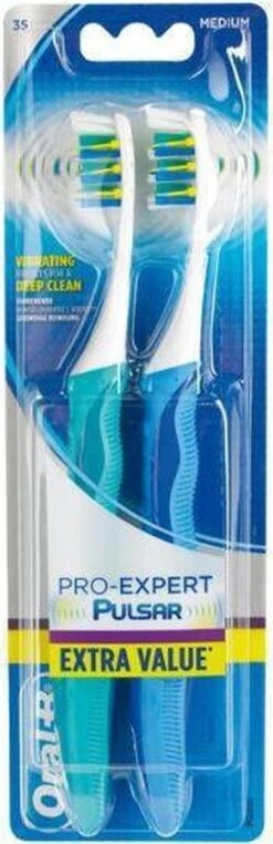 Oral B Oral-B Pro-Expert Pulsar 35M - 2 Tandenborstels - Handtandenborstel -Verzorgingsproducten 389x1200 3