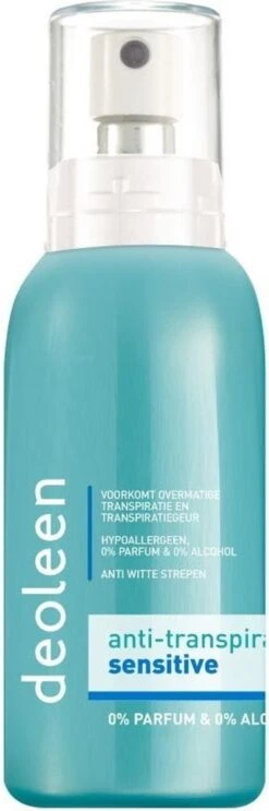 Deoleen Anti-transpirant - Pompspray Sensitive - Deodorant - 75 Ml -Verzorgingsproducten 399x1200 1